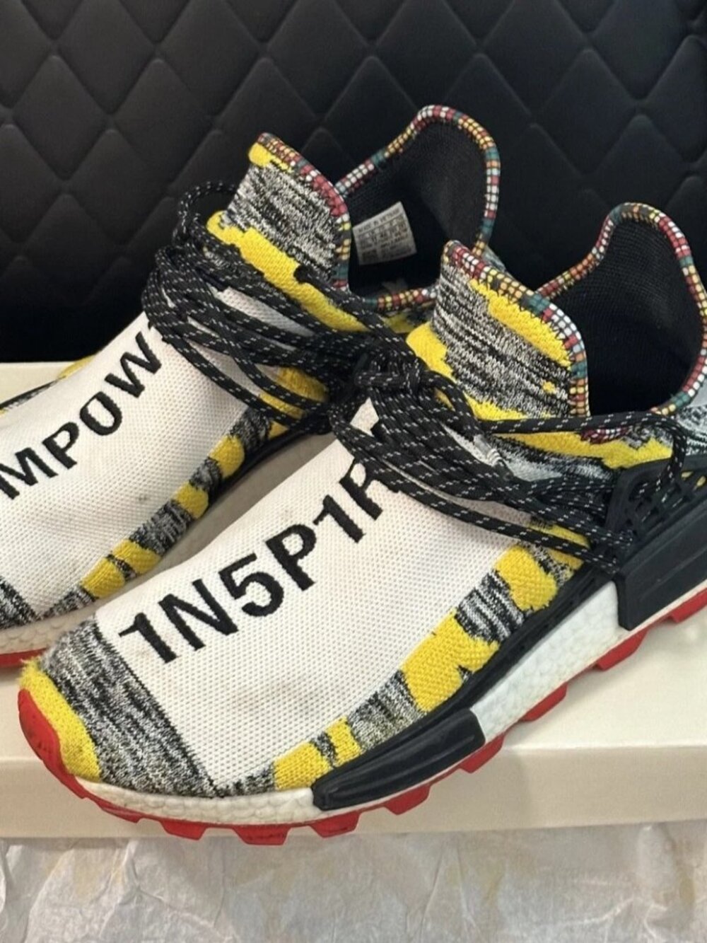 adidas NMD Human Race Trail x Pharrell Solar Pack BB9527 Men's 11.5